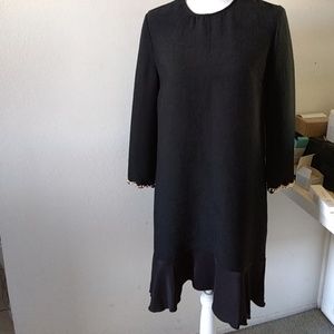 Zara black dress medium size
